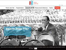 Tablet Screenshot of maisonjeanvilar.org